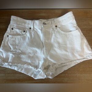 Levi's 501 Premium‎ Off white Denim High waist size 27
